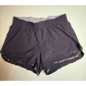 New Balance Running Shorts Women's Large HKB Athletic Workout Zip‎ Pocket